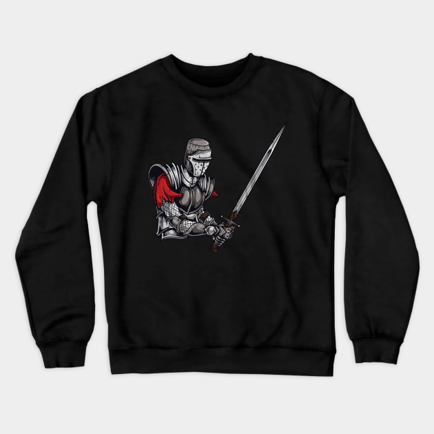 Ironclad Crewneck Sweatshirt by blackroserelicsshop@gmail.com